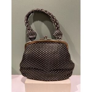 Vintage Style Mark Small Black w/Snap Closure Purse